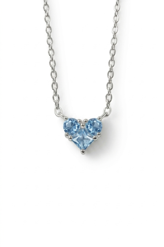Baby blue heart