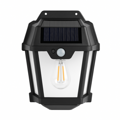 كشاف الفانوس الجداري طاقة شمسية