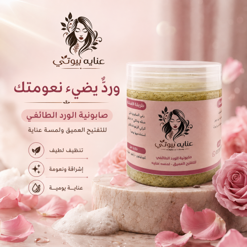 صابونية الورد الطائفي 750 مل