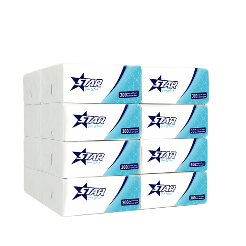 مناديل ستار 300 مفرد -30 علبه
