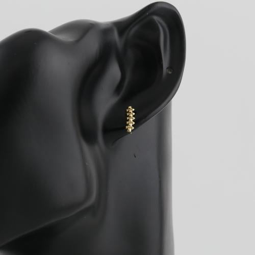 حلق ذهب بولت عيار 18