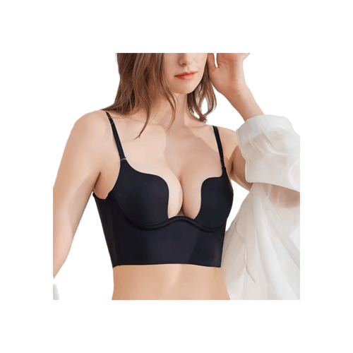 حمالة صدر نسائية عميقة اسود