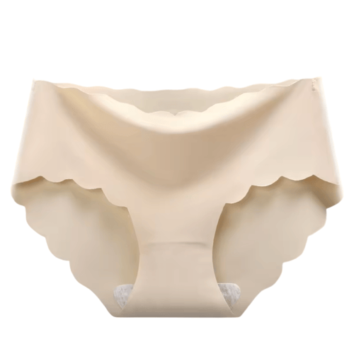 بانتي مريح بدون خياطة بيج