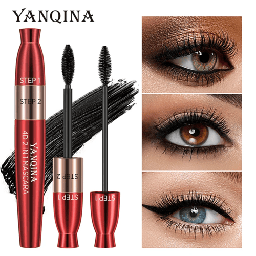 ماسكارا تطويل شعر قصير