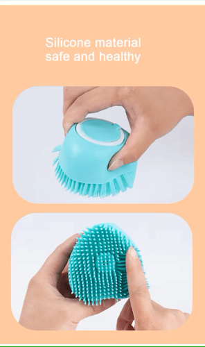 فرشاة مع شامبو للحيونات الاليفة