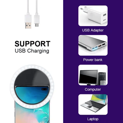 اضاءة وجه الكاميرا الفورية