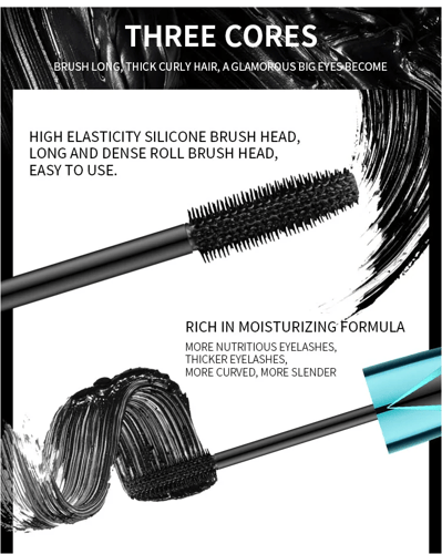 ماسكارا ألياف الحرير 4D