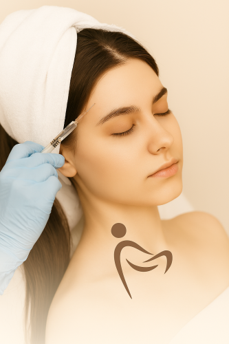 زراعة منطقة صغيرة (تصغير جبهة-حواجب -شنب