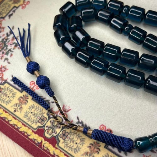 مسباح زعفراني فواح (برميلي) الشكة: كركوشة تفصيل يد...