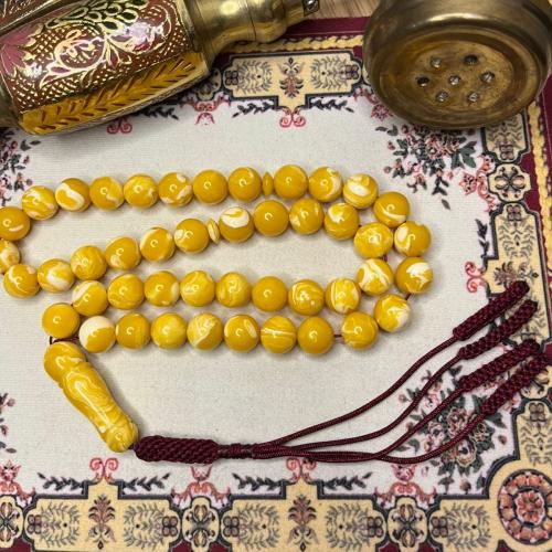 مسباح تراب كهرمان بولندي فواح -الشكة:كركوشة تفصيل...