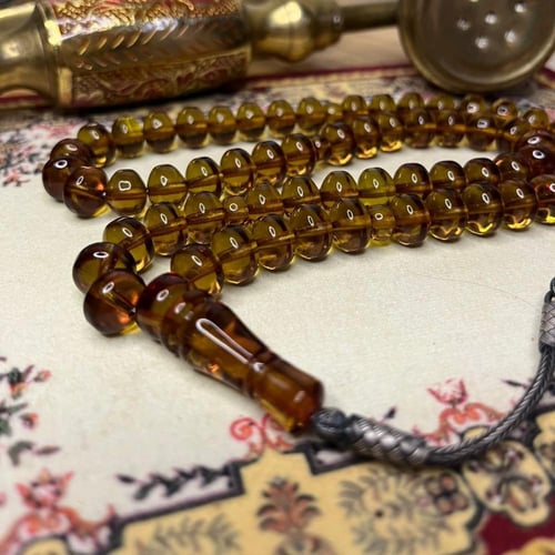 مسباح زعفراني فواح (دروي) - الشكة:طربزونة فضة عيار...