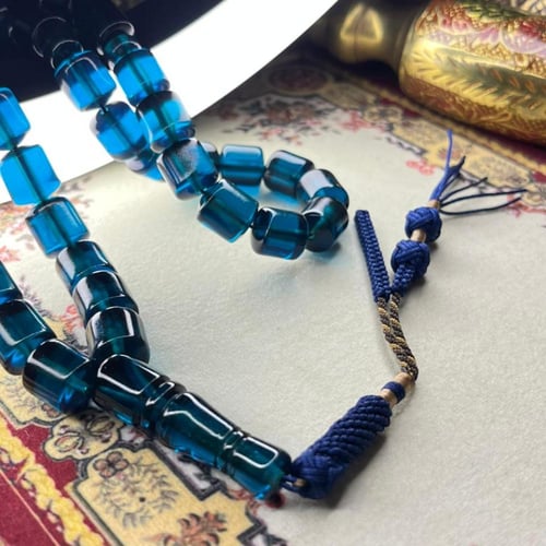 مسباح زعفراني فواح (برميلي) الشكة: كركوشة تفصيل يد...