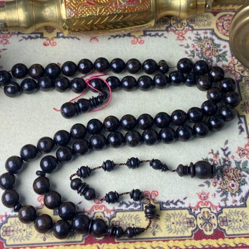 مسباح خشب البلاسنك لمضغوط- حجم الخرز 10 م-الشكة تم...