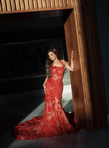 فستان لمسة حب