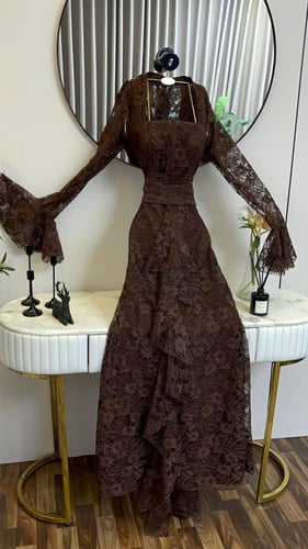 فستان وهج البن