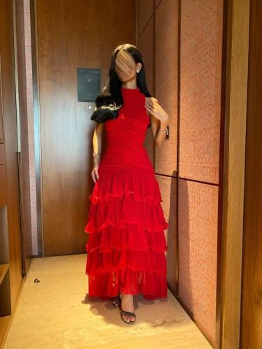 فستان حمرة الليل