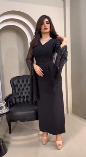 فستان هديل السحاب