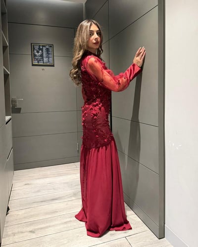 فستان لهيب الحب