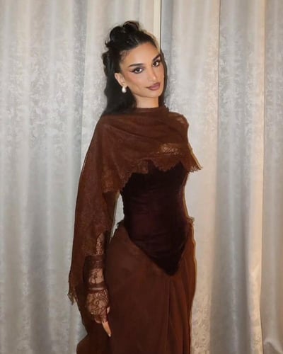 فستان مذاق الموكا