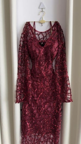 فستان عشق الغروب