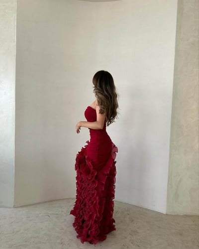 فستان ليالي الرمان