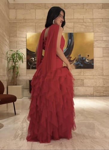 فستان جمال الياقوت