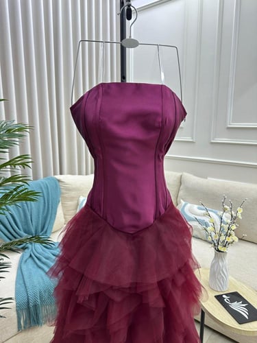 فستان حجار الزمرد