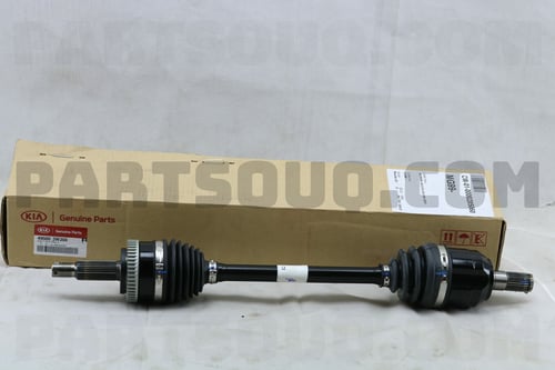 Drive shaft assembly, left - 495003W200 - the driv...