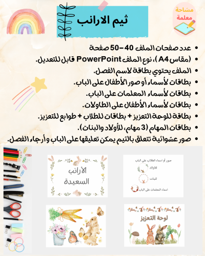 ثيم الأرانب - باوربوينت