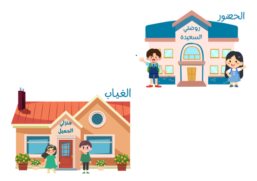 بطاقتي الحضور والغياب - pdf