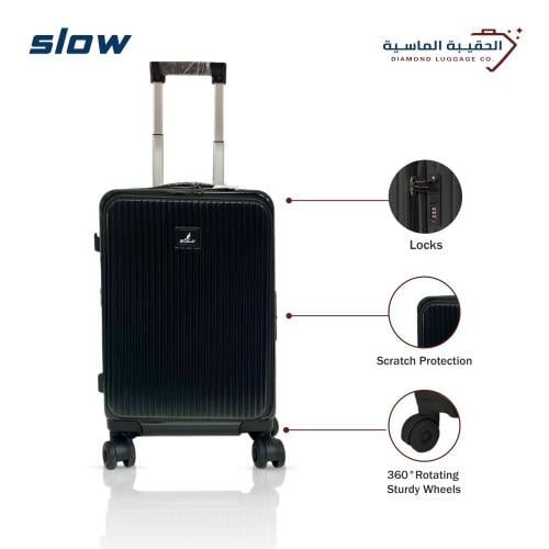شنطة سفر PC لون اسود– ماركة SLOW