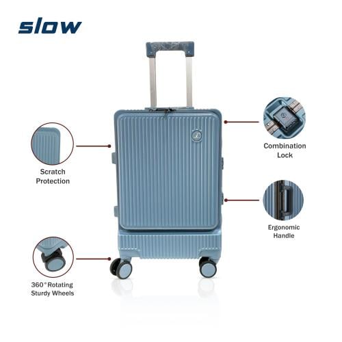 شنطة سفر PC يد طائرة قطعه واحدة لون ازرق– ماركة SL...