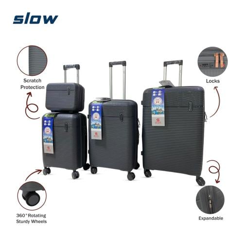 شنط سيلكون PP - أربع قطع - ماركة SLOW