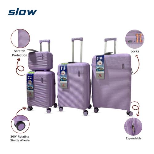 شنط سيلكون PP - أربع قطع - ماركة SLOW