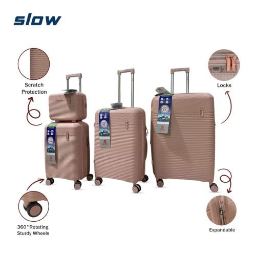 شنط سيلكون PP - أربع قطع - ماركة SLOW