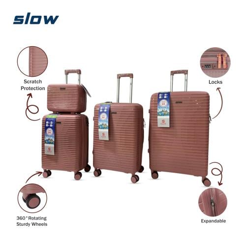 شنط سيلكون PP - أربع قطع - ماركة SLOW