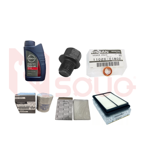 بكج الصيانة الدورية المتكامل 5W30 نيسان - اكس تريل...