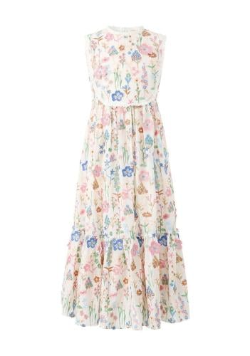 Everly Embroidered Maxi Dress