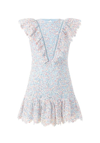 Ryleigh Embroidered Mini Dress
