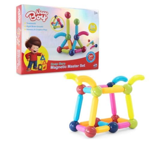 NewBoy Snap Bars Magnetic Masters Set (84pcs)