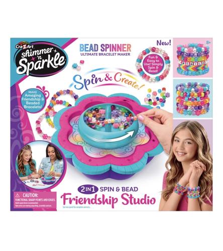 Shimmer n Sparkle 2-in-1 Spin & Bead Friendship St...