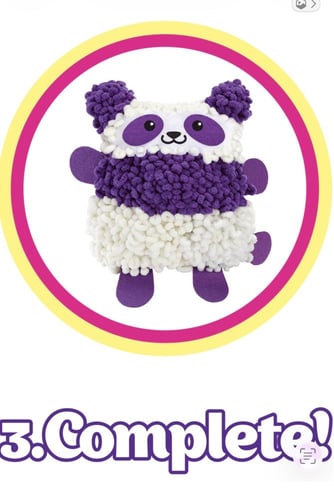 New girl diy plush panda