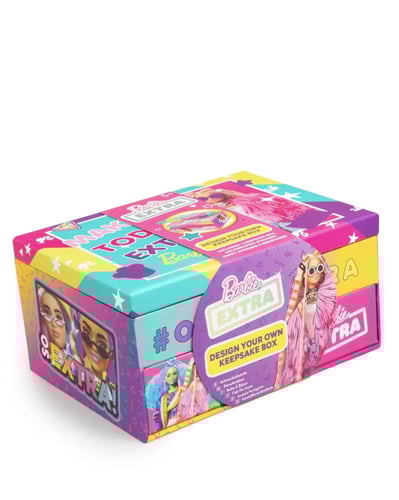 Barbie extra dyo keepsake box