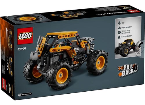 LEGO BACK MONSTER JAM DIGATRON PULL