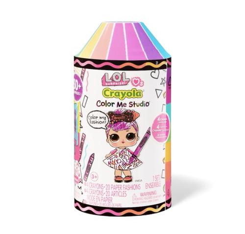 LOL surprise crayola color me studio