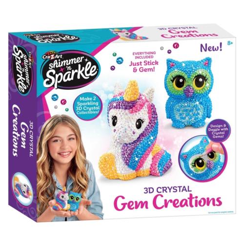 Shimmer N Sparkle 3D Crystal Gem Creations