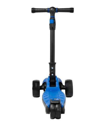 سكوتر تايني ويل ازرق و اسود 3 كفرات قابل للطي