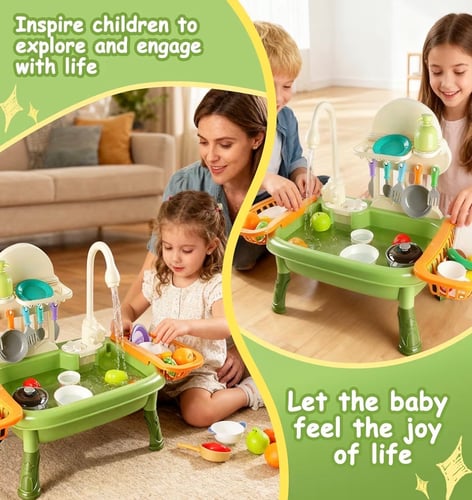 غسالة صحون تفاعلية