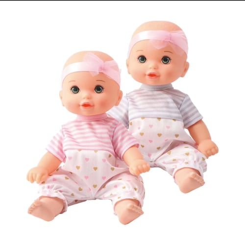 Baby habibi doll twins play set