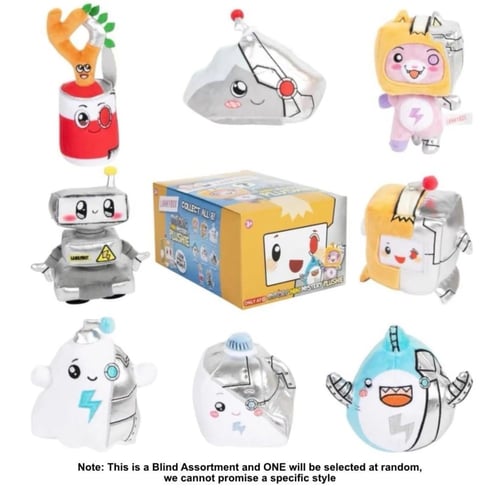 Lankybox cyborg mini mystery plushie